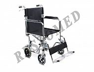 Chromed steel wheelchair