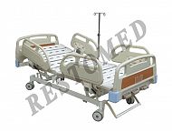 Luxury hospital bed with three cranks