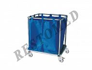Trolley for dirty clothes(with a suspending bag)