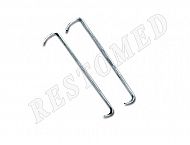Stainless steel organize hook